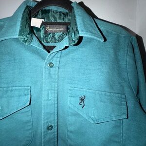Browning Women's Teal Button Down Shirt